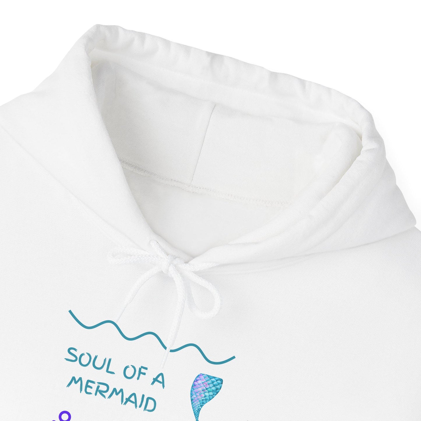 Mermaid Sailor Hoodie - Soul of a Mermaid, Mouth of a Sailor - Unisex Sweatshirt, Ocean Lover Gift, Nautical Apparel, Beachwear, Cozy [...]